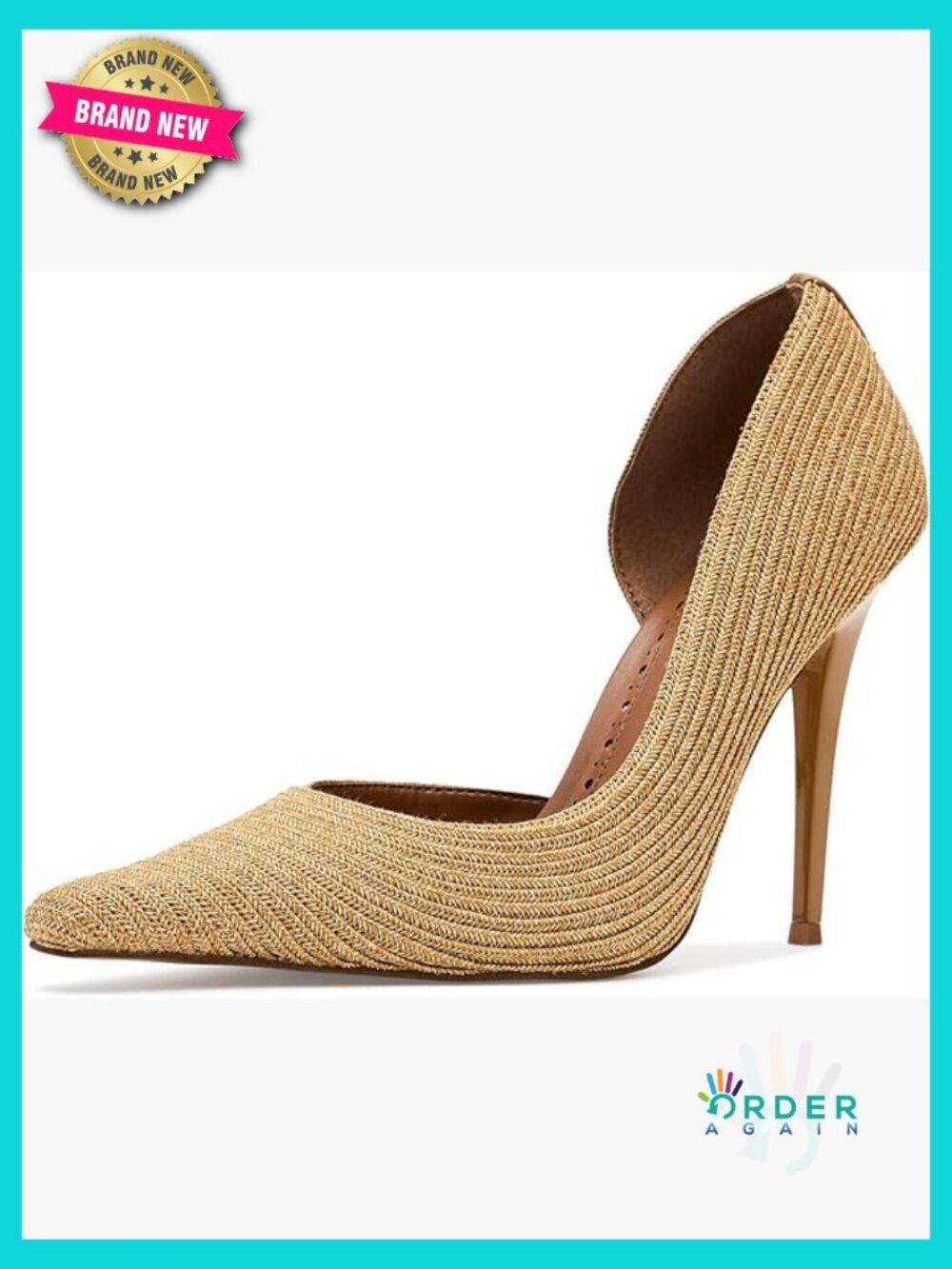 Elegant Stiletto Heel Pump Pull-On Style Mid Top Comfort